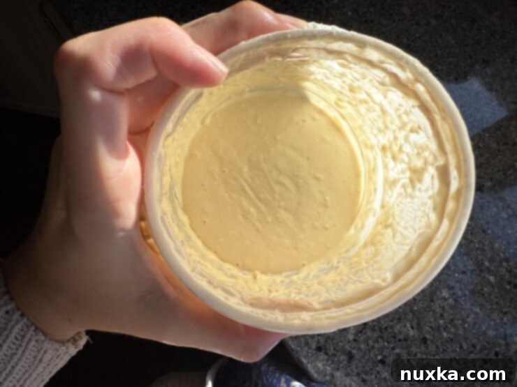 Effortless Everyday Sourdough 10 The fed sourdough starter, demonstrating a pancake-batter like consistency