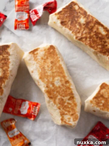 how to make original grilled stuffed burritos like Taco Bell