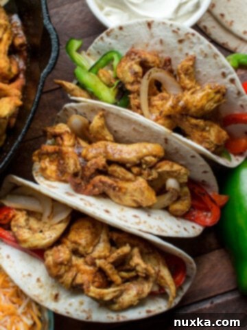 how to make chicken fajitas