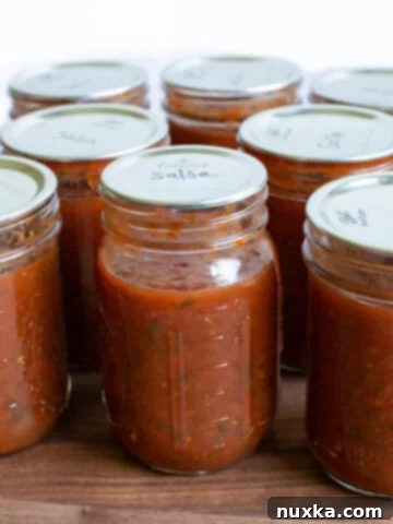 salsa recipe for canning